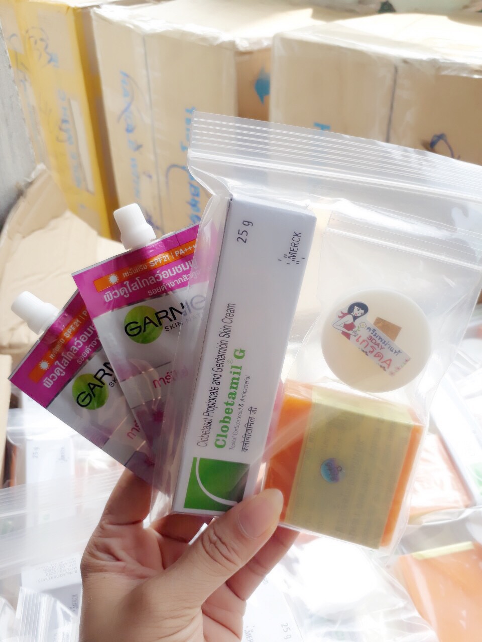 Combo 10 bộ kem nám Thái lan, hàng chuẩn