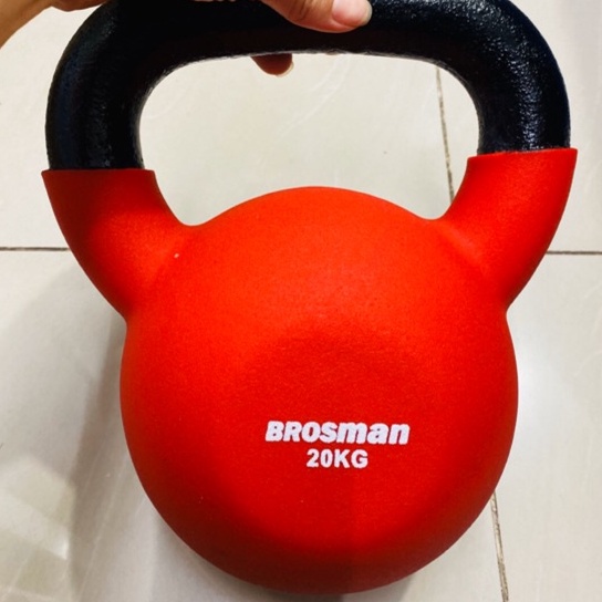 Tạ Bình 20kg Brosman chính hãng, Tạ Ấm Brosman 20kg