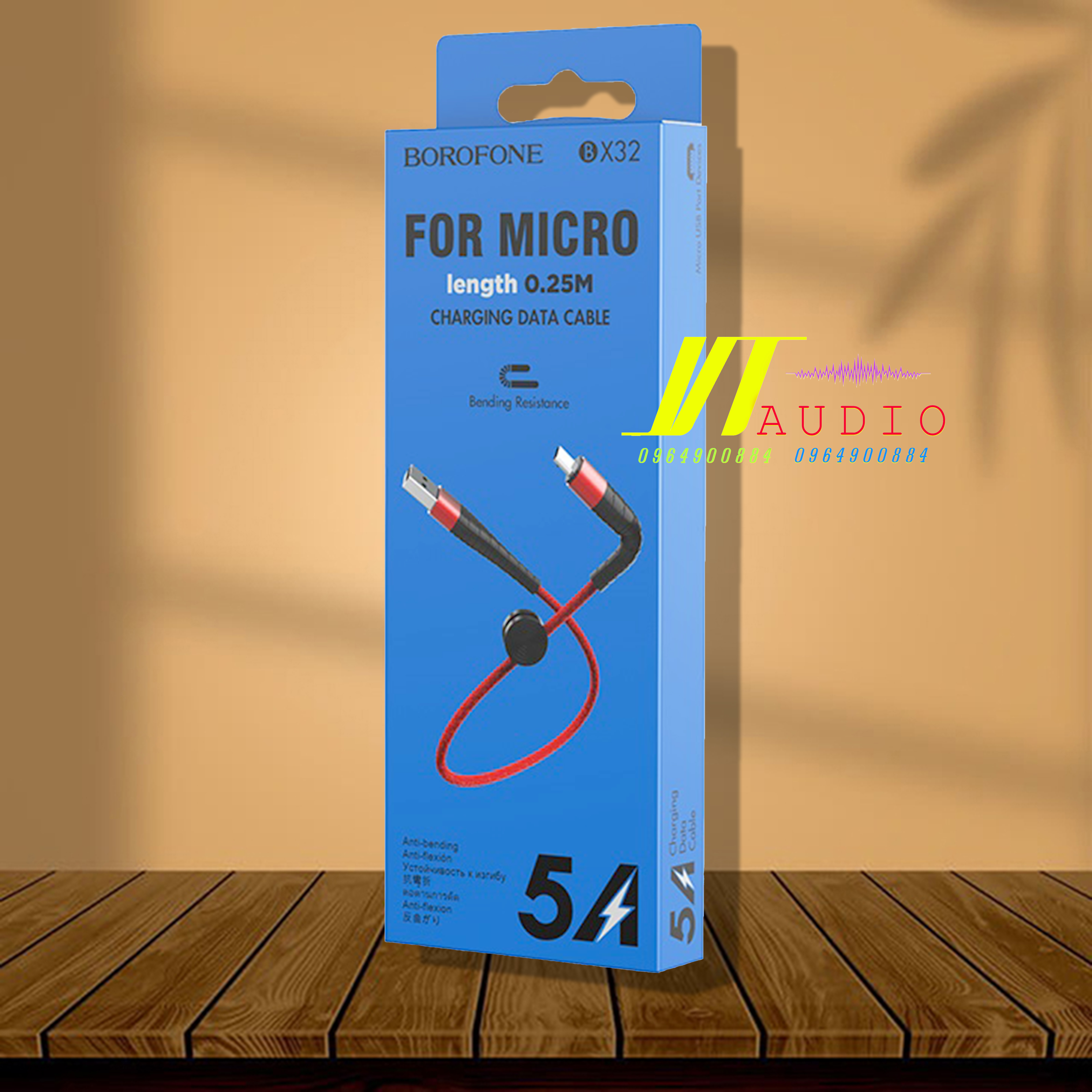 Dây cáp sạc BOROFONE BX32 , dây sạc điện thoại iphone, cáp sạc điện thoai iphone, cáp sặc iphone.