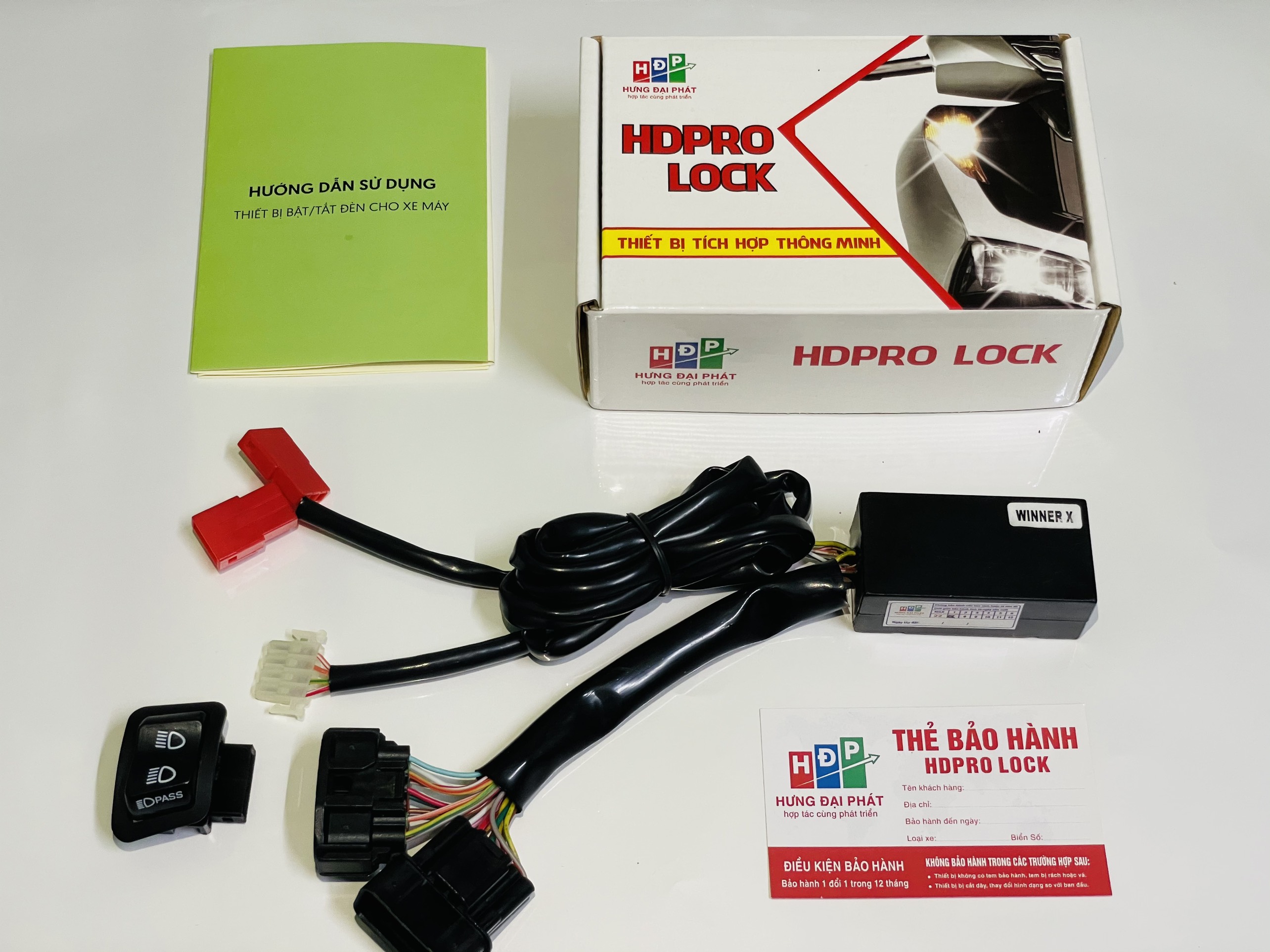 Bộ mạch tắt đèn xe winner x 2020 2021 2022 - bh 1 năm - chính hãng hdpro
