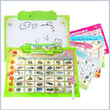 (ĐỒ CHƠI THÔNG MINH) Bảng chữ cái điện tử đa năng 11 trong 1 giúp bé vừa học tiếng việt và tiếng anh, Bảng học chữ và tiếng anh tặng kèm 5 bảng 2 mặtt cực đẹp, dễ dàng lắp bảng cao cấp, BANG DAY CHU DA NANG 11 TRONG 1