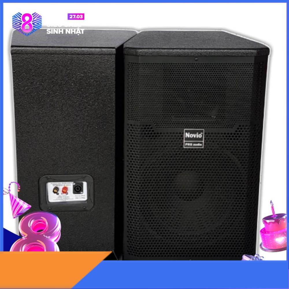 1 CẶP vỏ Thùng loa sơn full 30 Novio dùng ráp loa bass 30 họng treble vuông ( thùng không bass treble)