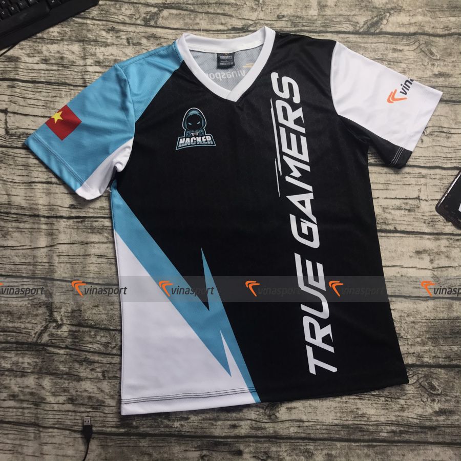 Áo thun game thủ esports Vinasport True Hacker