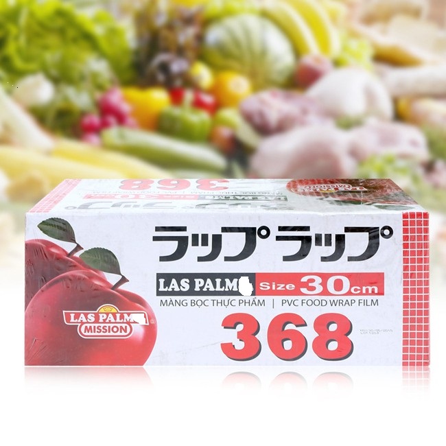 Màng bọc thực phẩmtự hủy sinh học laspam 30x368 co giãn tốt- Màng bọc thực phẩm cao cấp