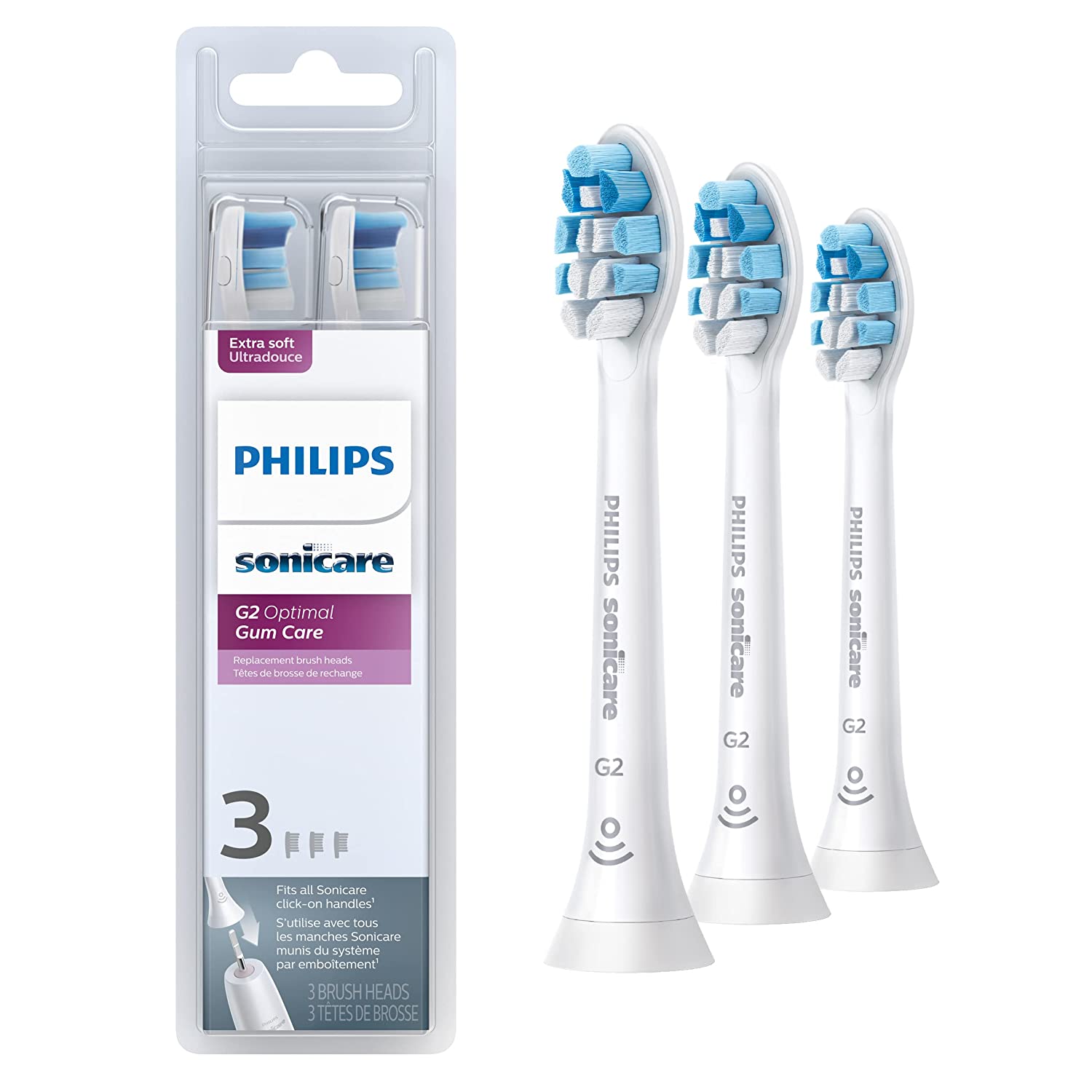 Đầu bàn chải điện Philips Sonicare G2 Optimal Gum Care - Tối ưu cho nướu