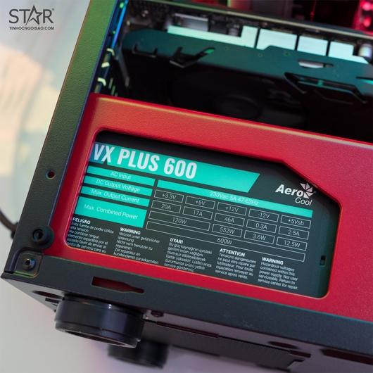 Nguồn aerocool vx plus 600w