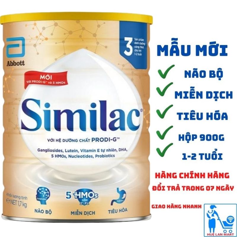 Sữa bột abbott similac 3 5HMOs lon 1.7kg