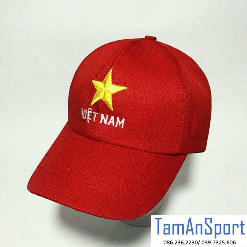 Mũ cờ đỏ sao vàng a149