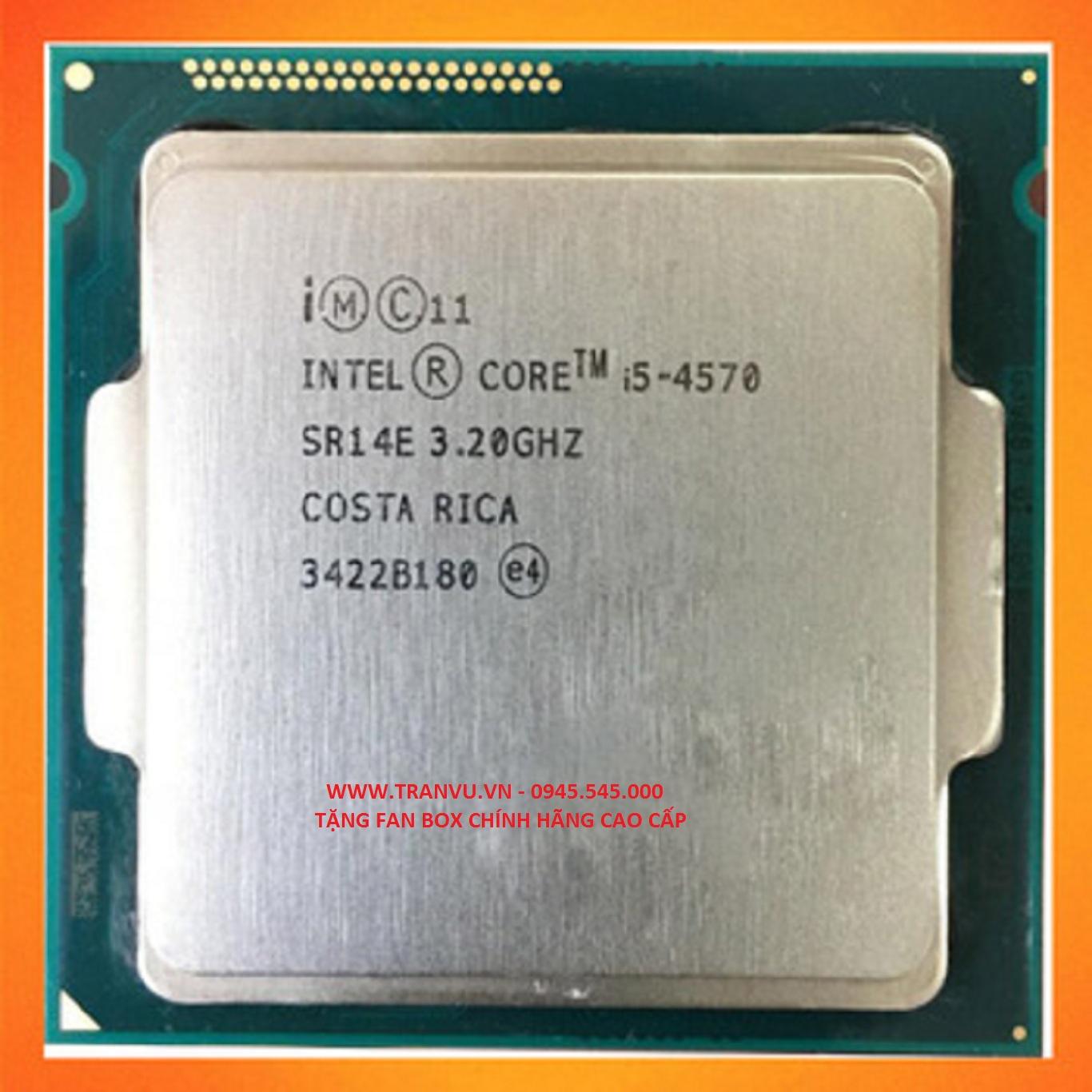 CPU Intel Core i5 4570 thế hệ 4 socket 1150
