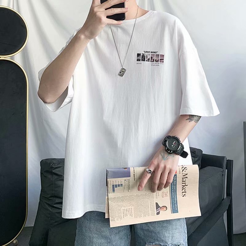 Áo thun tay lỡ Unisex Love Wins Miin Tee basic tee mùa hè phông ngắn tay nam nữ oversize form rộng