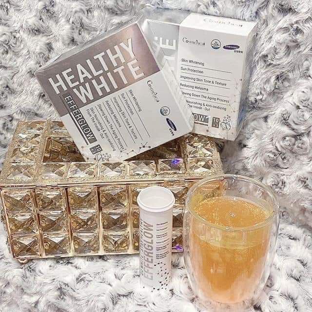 Viên uống trắng da dạng sủi Healthy White EFFERGLOW