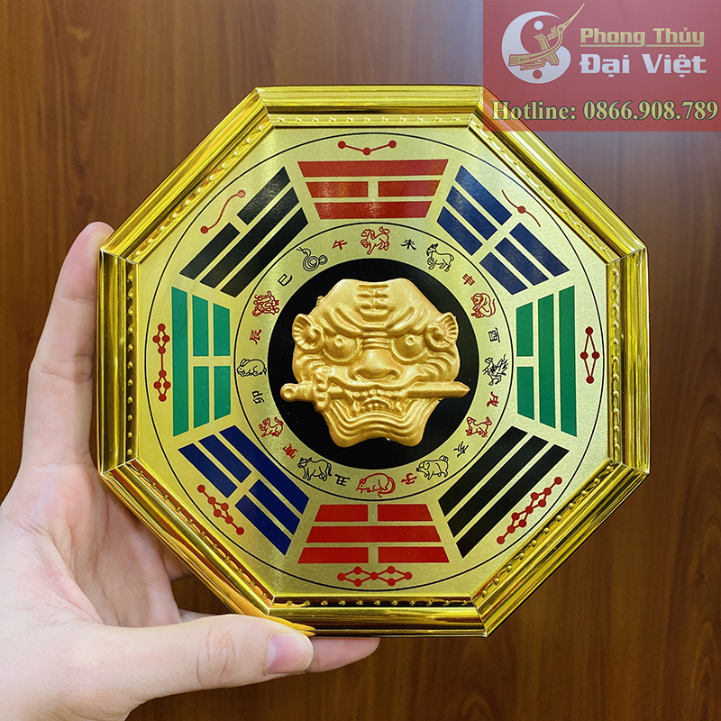 Gương Bát Quái Hổ Phù - Gương Tiên thiên Bát Quái Composite