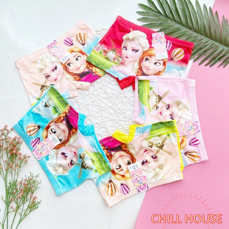 Combo 10 quần chip đùi elsa cho bé - chillhouse