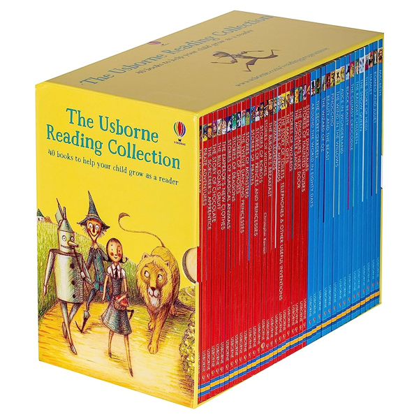 The Usborne Reading Collection – Bộ vàng 40 cuốn tặng audio