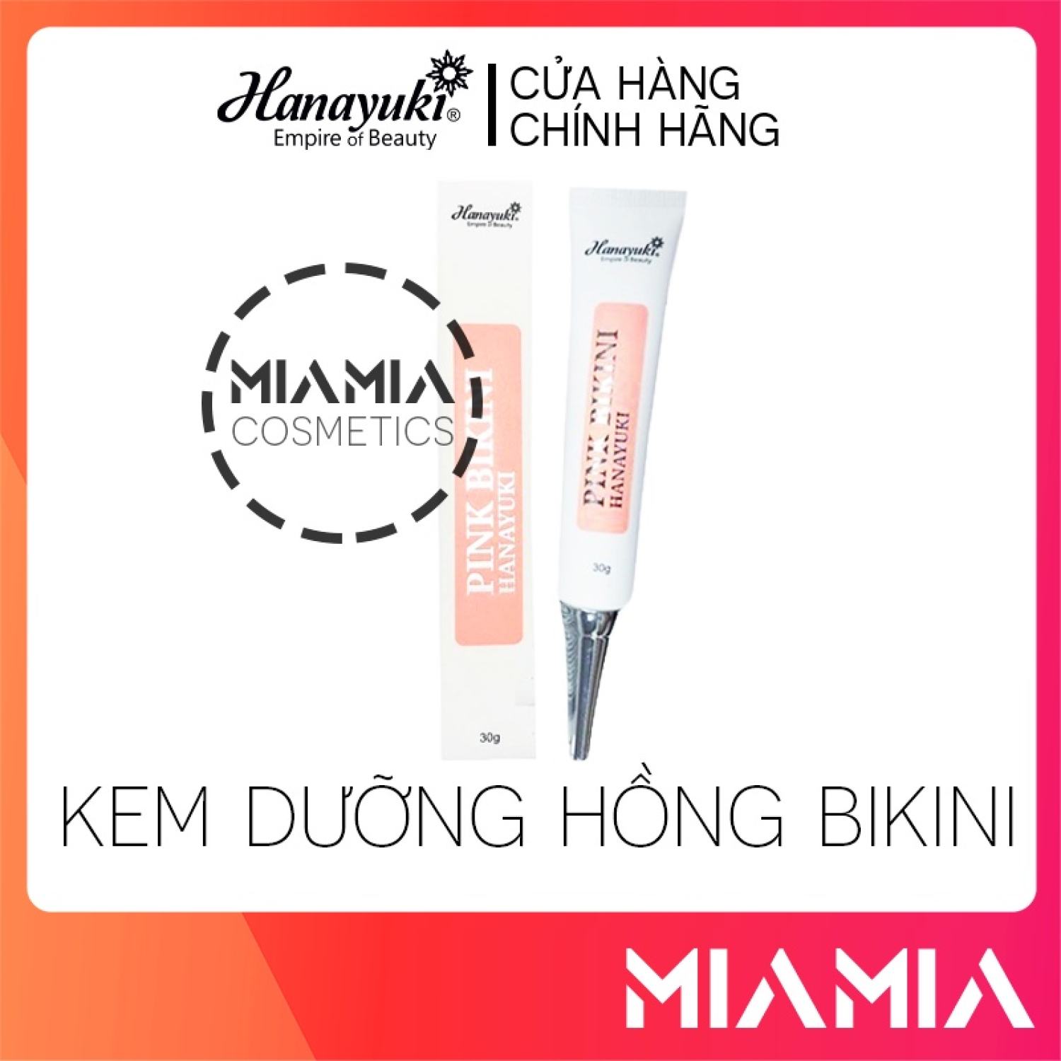 Kem Làm Hồng Vùng Bikini Hana - Pink Bikini Hanayuki Chính Hãng