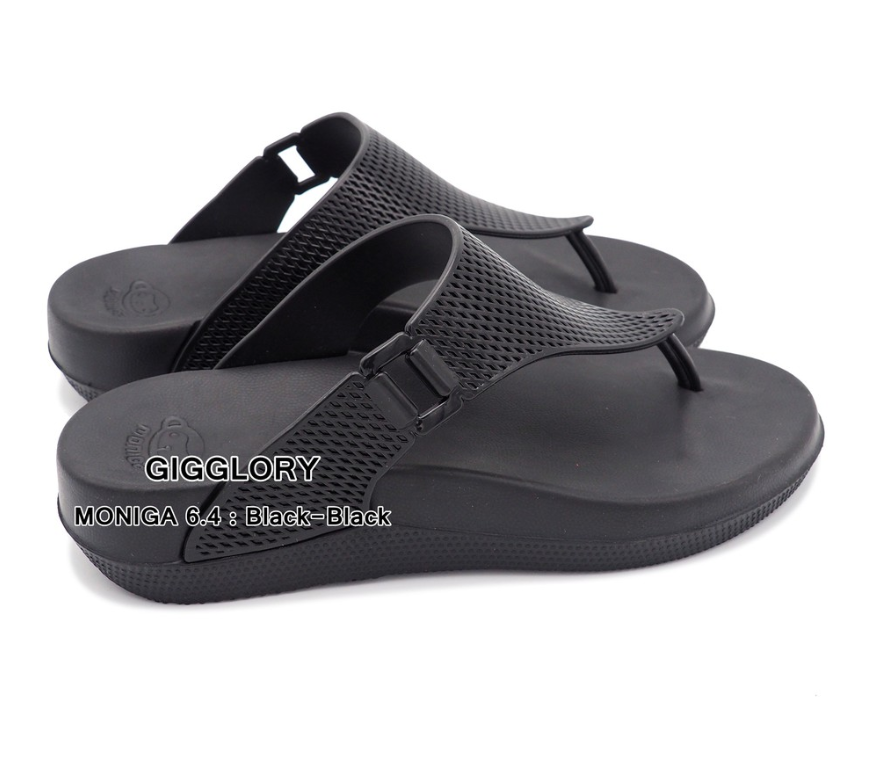 Dép Thái Lan Nữ Xỏ Ngón MONOBO MONIGA 6.4 Chính Hãng - Đen