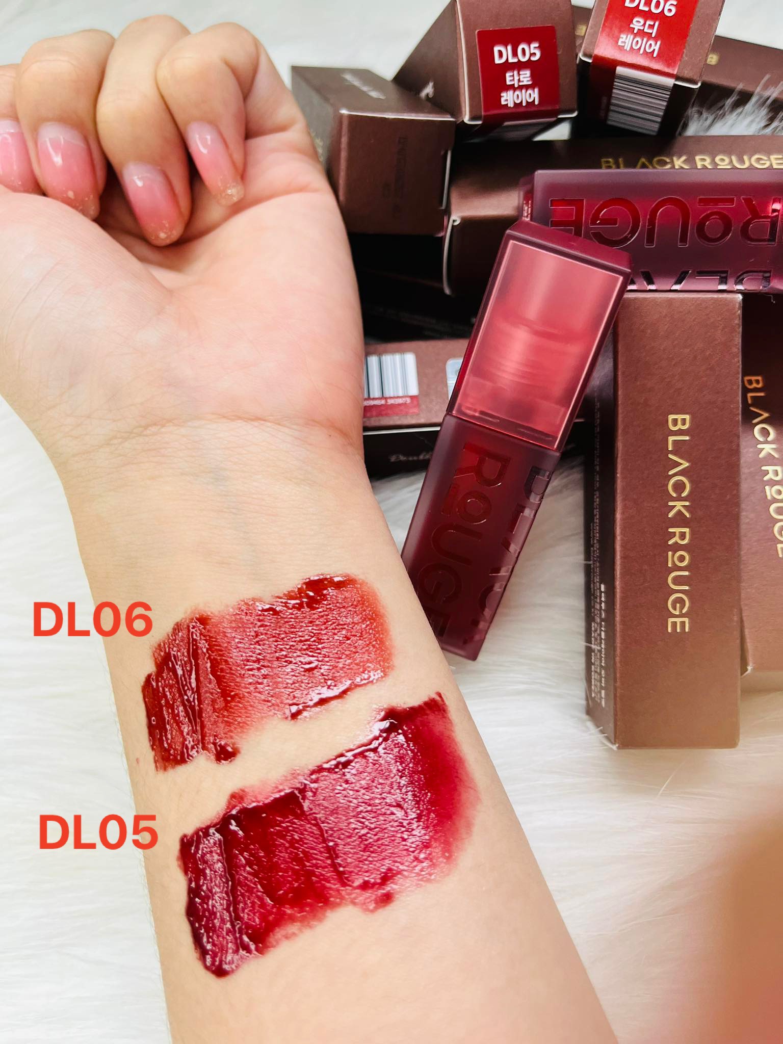 Chính hãng son kem blackrouge double layer over velvet new 2022