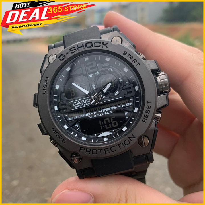 Đồng Hồ Thể Thao Casio G-Shock GTS 8600, Viền Thép Không Gỉ, 55mm Nam Tính, Mạnh Mẽ - 365.store
