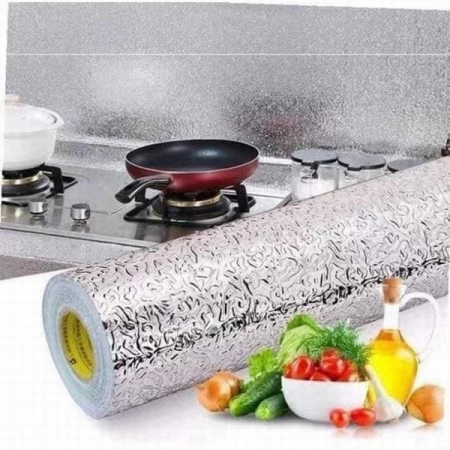 Cuộn giấy bạc dán bếp