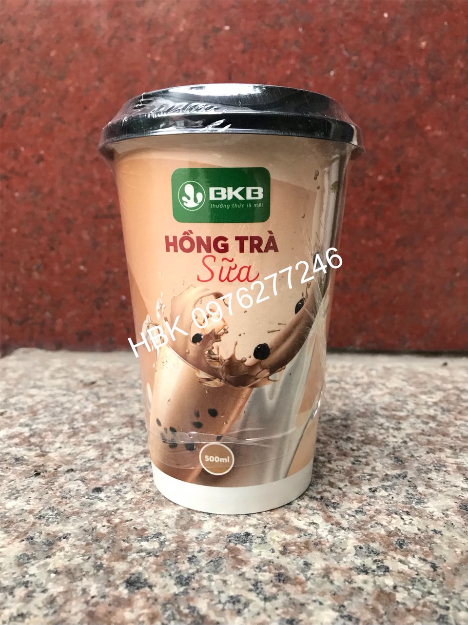 TRÀ SỮA TRÂN CHÂU CỐC  500ML UỐNG LIỀN