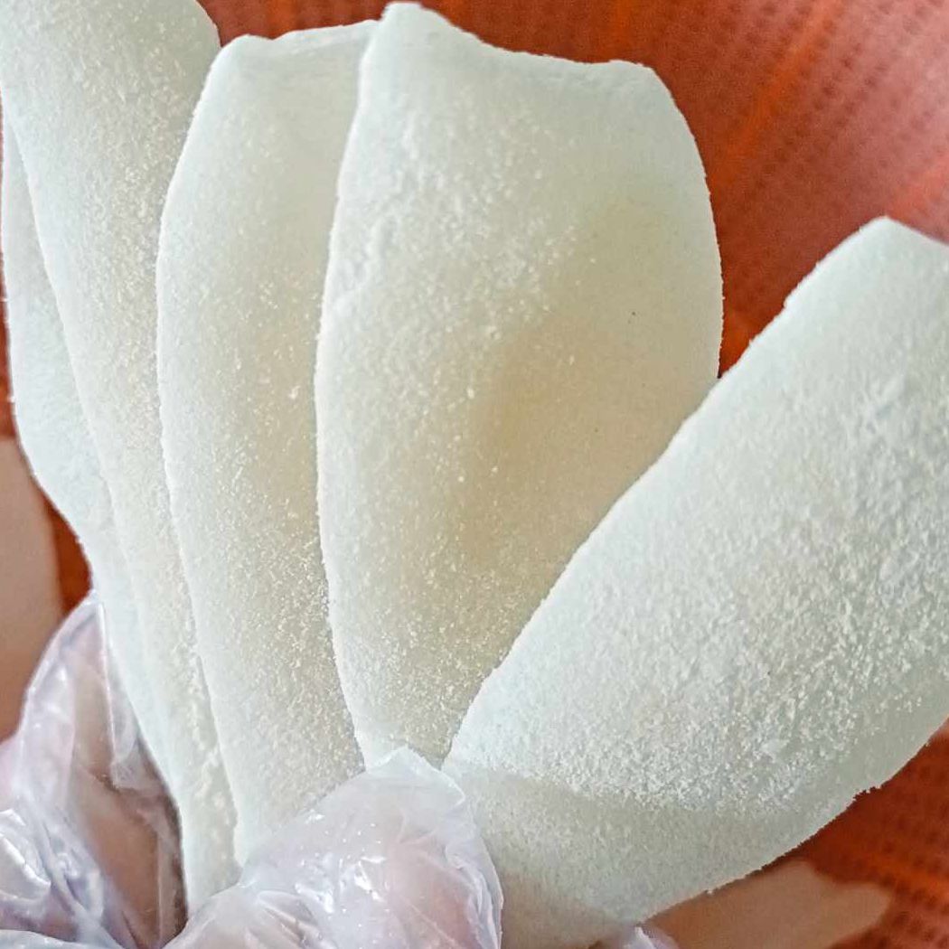 1kg Mứt dừa non bản to siêu ngon, ít đường, thơm, béo - Hàng nhà làm luôn mới, có hút chân không