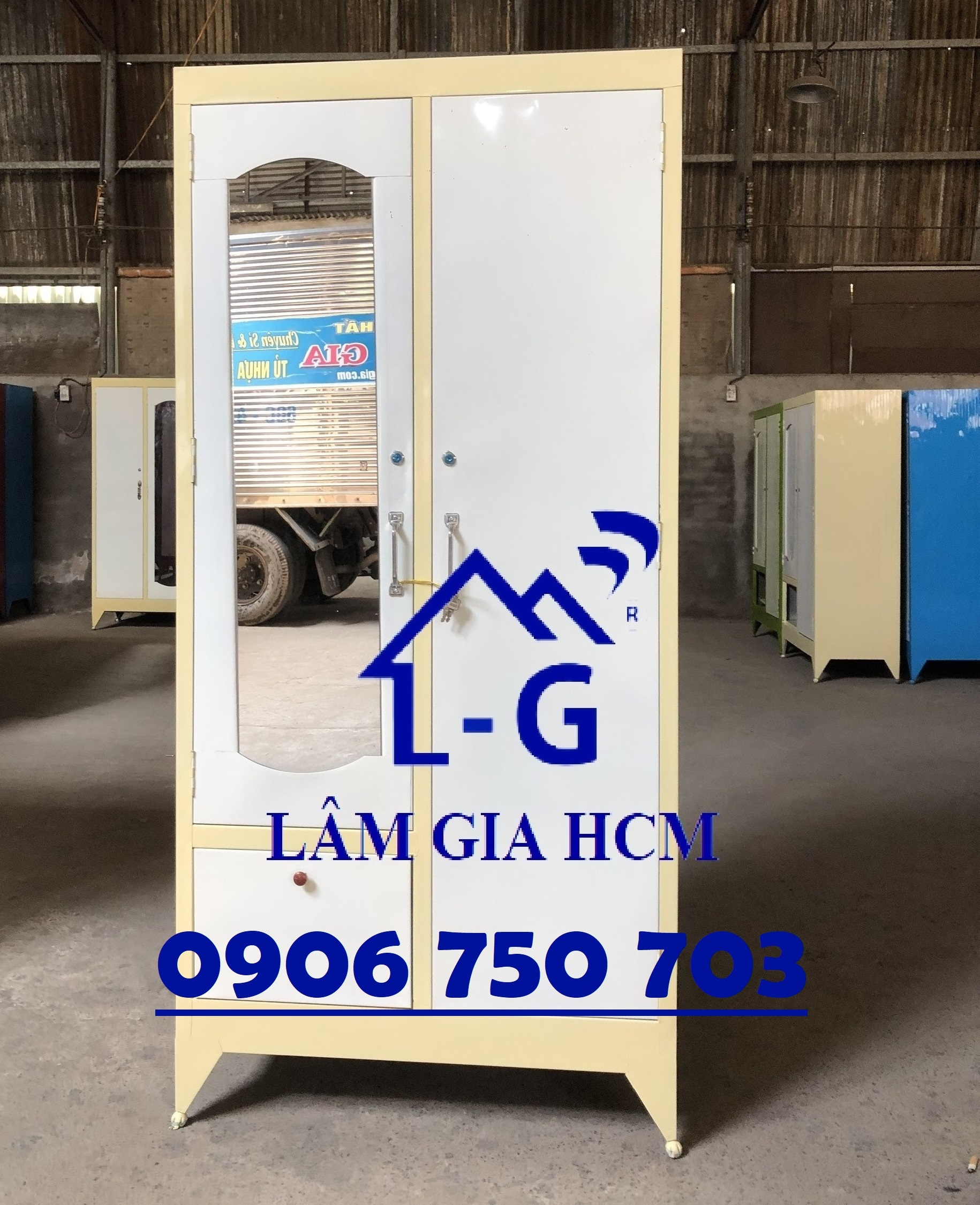 tủ quần áo tủ sắt 1m8x90 rẻ đẹp đón xuân- freeship