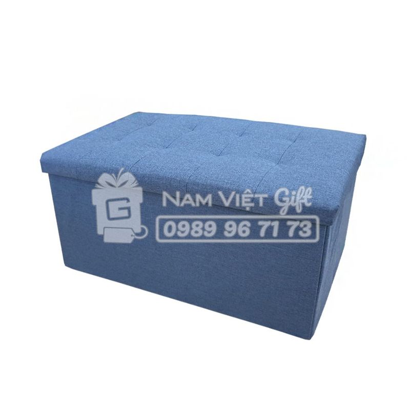 Hộp đôn ghế ngồi Mai Anh House - ghế đôn đa năng dài chất liệu vải Oxford cao cấp