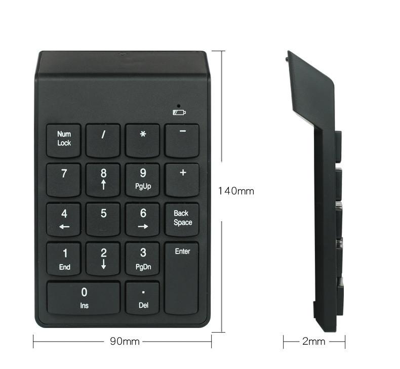 Bàn phím số không dây Bluetooth Giá rẻ