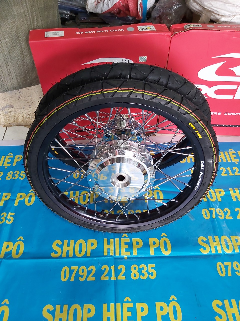 [HCM] BÁNH CĂM VISION MIO LUVIAS AIRBLADE VARIO CLICK NOVO NIỀNG NHÔM DALE BANZAI SOLUTE MÀU ĐEN VỎ RUỘT CRV THÁI LAN ĐÃ RÚT CĂM VÔ VỎ RUỘT