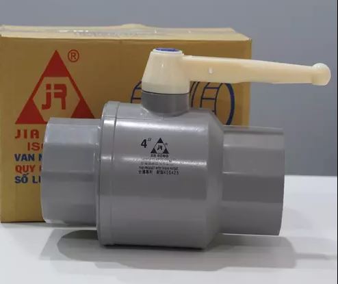 Van nhựa, khóa nhựa pvc jia rong phi 114- mã hàng fb040- bh 12 tháng, siêu bền, tay nhẹ
