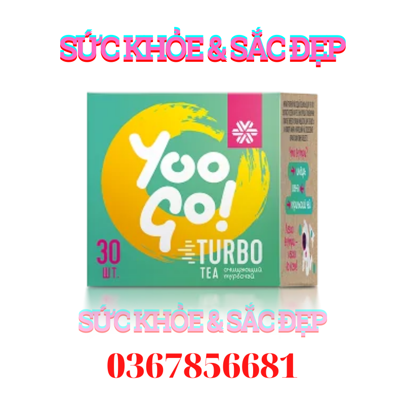 [Mẫu mới] Trà Yoo go Turbo Tea Body T Siberian Health - 30 túi - Date T1/2023