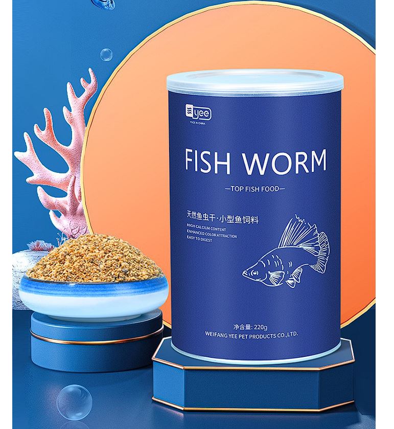 Bobo sấy khô bổ dưỡng cho cá hạt 1mm