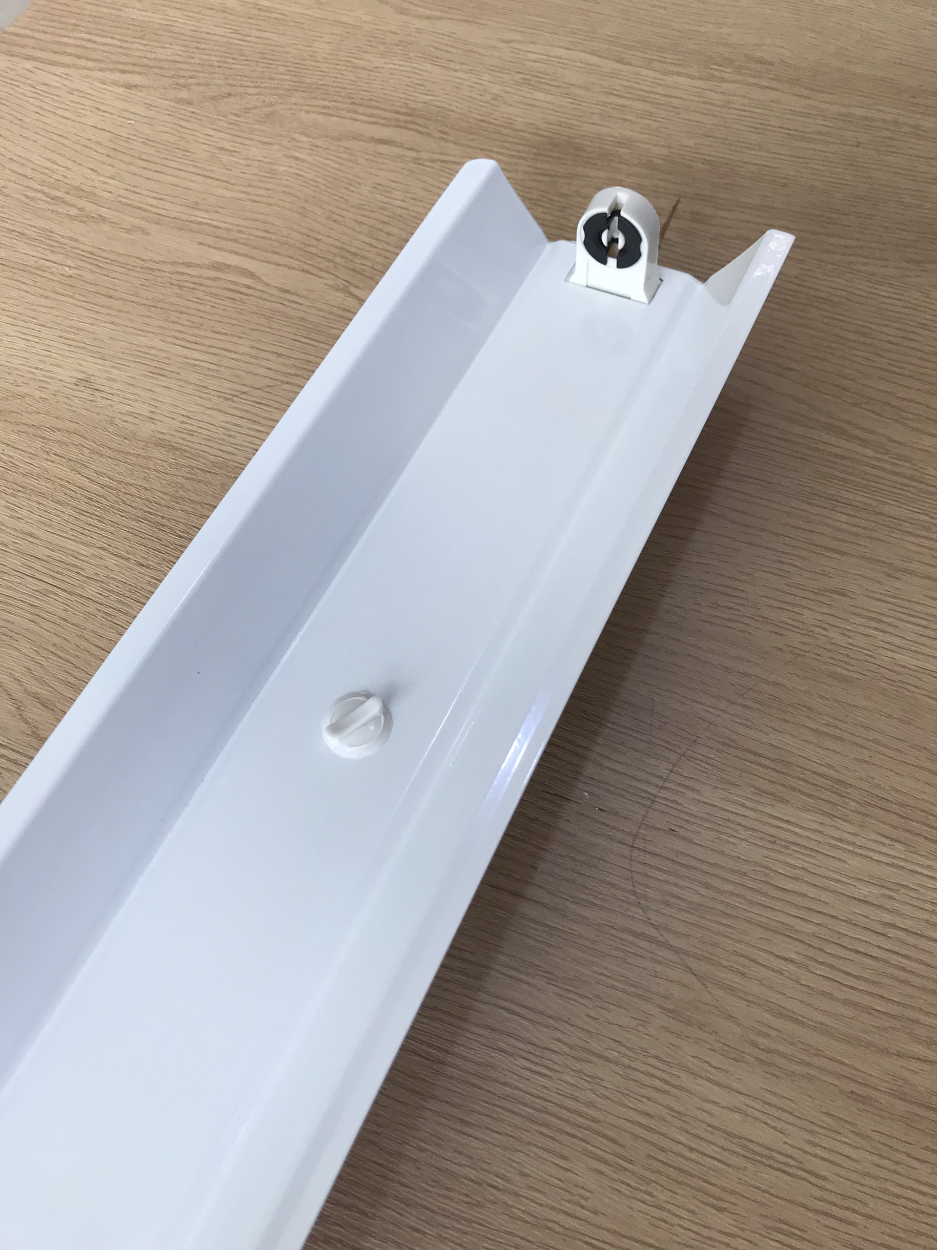 [HCM]Máng đèn LED - Máng chóa đèn đơn T8 1m2 - LS - C1 - 120