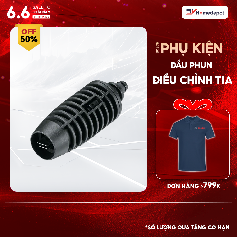 Đầu phun điều chỉnh tia bosch f016l72551