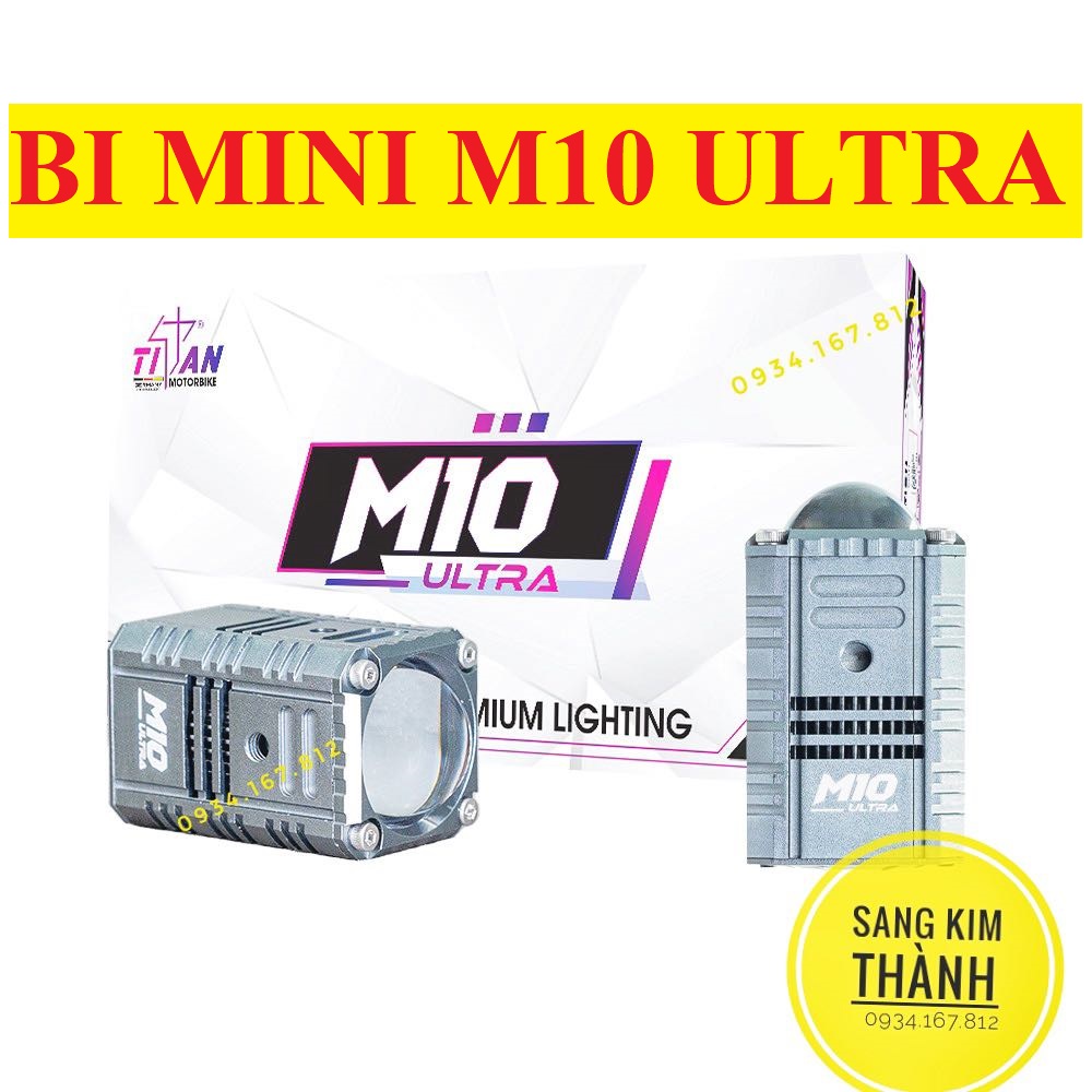 Đèn trợ sáng bi cầu mini titan m10 ultra