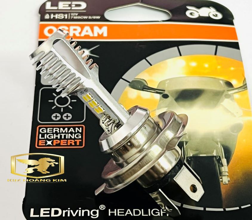 Đèn Pha Led OSRAM Chân H4 với 6 Tim Led Dành Cho Mọi Loại Xe Máy (chân H4)