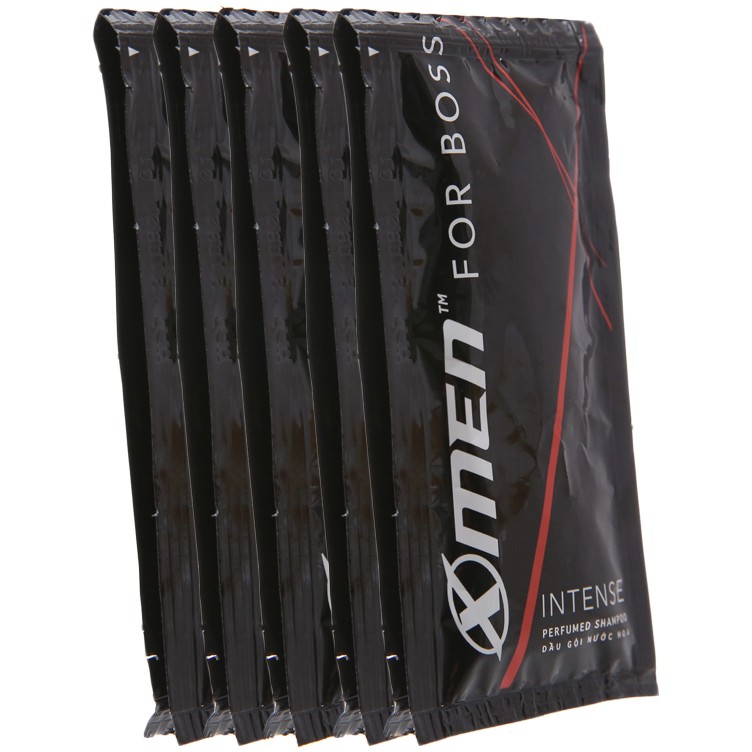 10 gói dầu gội xmen for boss intense 5g