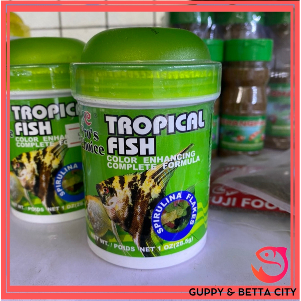 Thức ăn dành cho cá thần tiên tropical fish pro's choice 28.5g