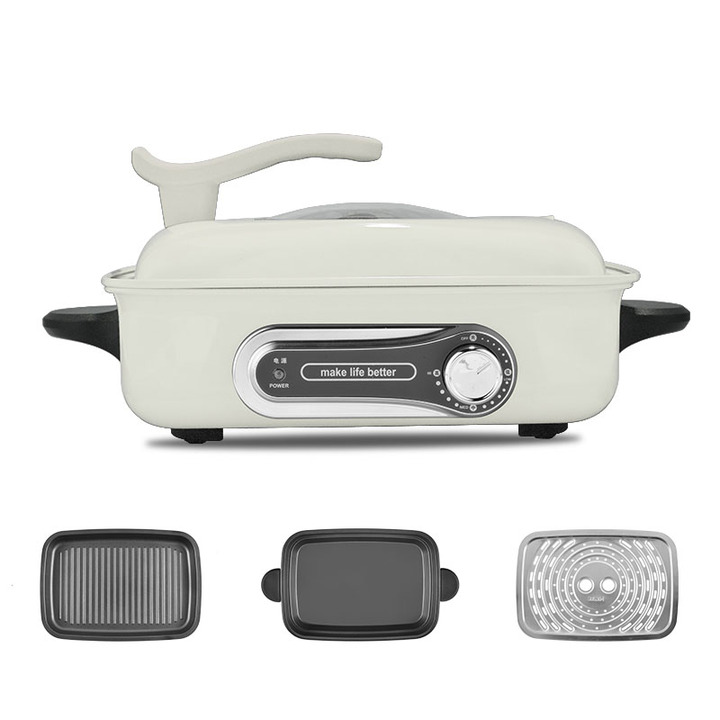 Bộ nồi lẩu nướng đa năng cao cấp tc-n9088, công suất 1400w, bảo hành 12 tháng