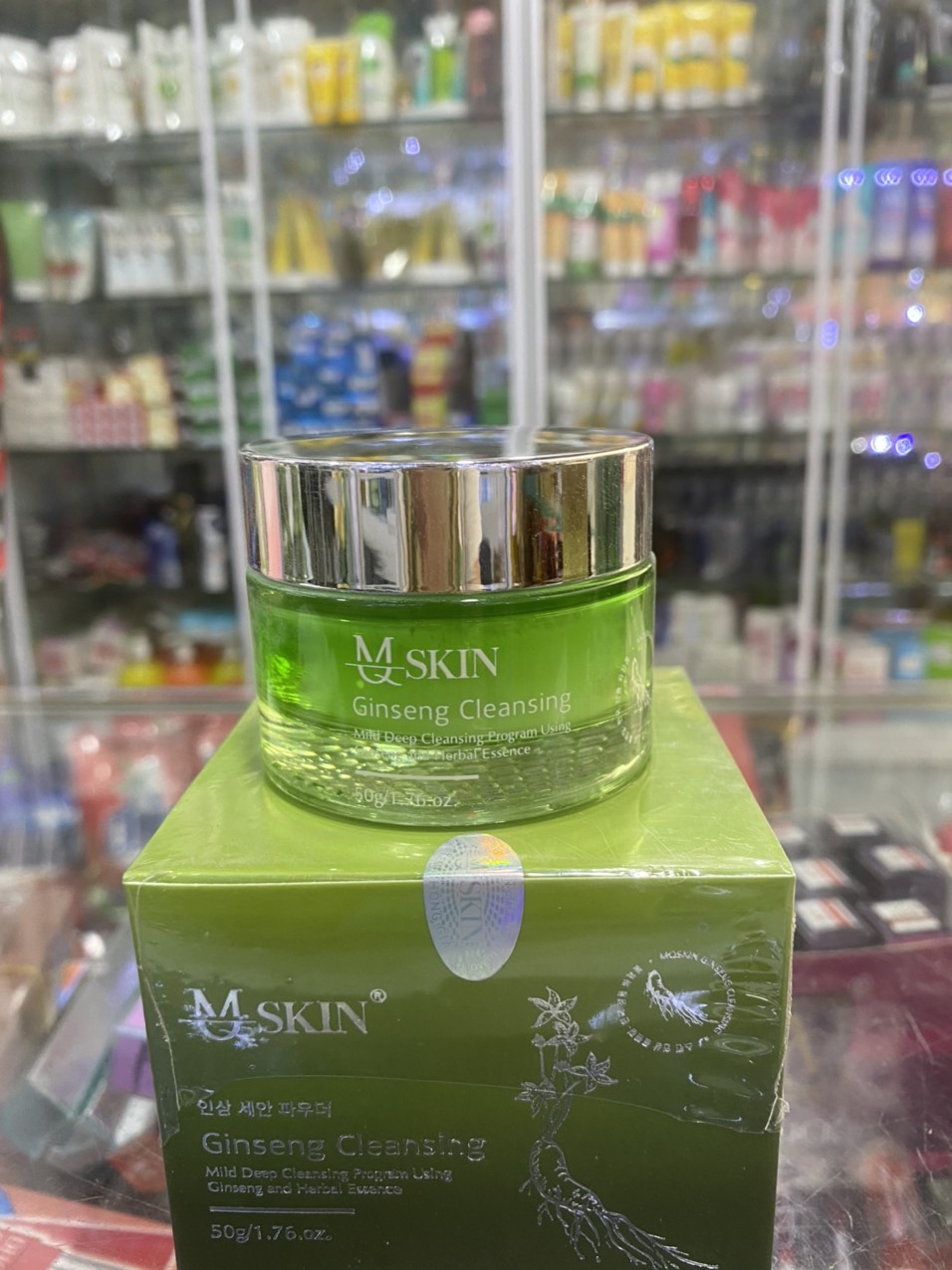 Bột rửa mặt mq skin