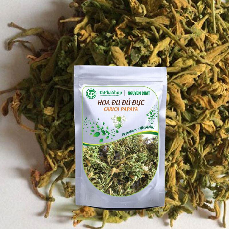 Hoa đu đủ đực sấy khô 100g - tấn phát
