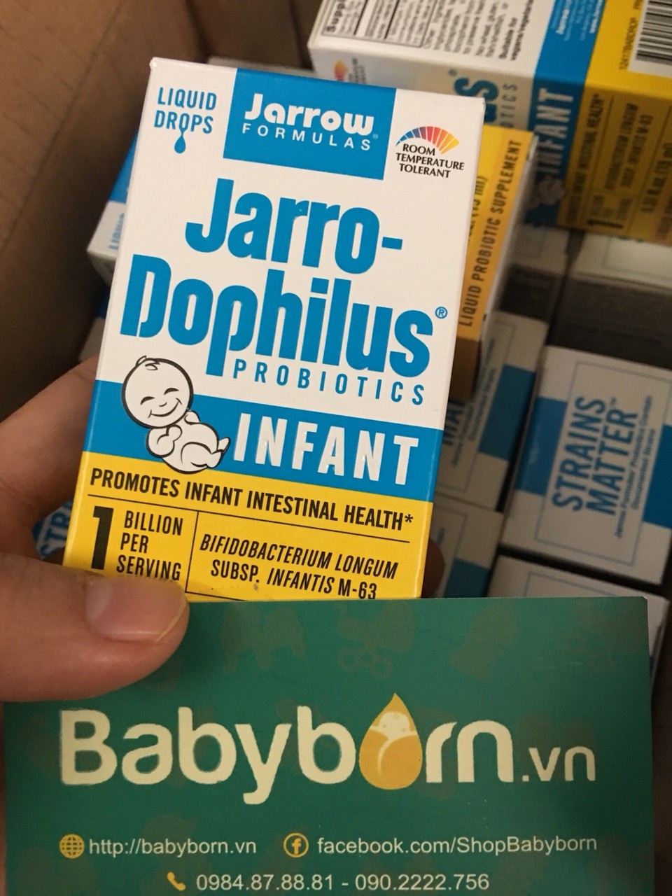 Men vi sinh jarro - dophilus probiotics infant 15ml - sbv5655