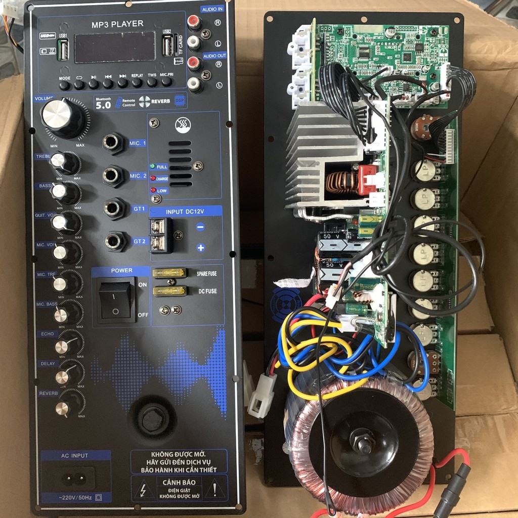 ❦  [HOT] MẠCH LOA KÉO CHUYÊN BASS 40 50 CÓ REVERB PHIÊN BẢN 2021