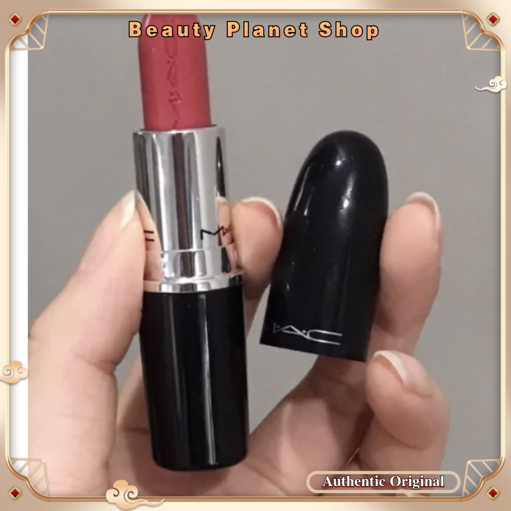 100% Hàng chính hãng Máy Mac Lustreglass Aqua Son môi 544 555 543 666 553