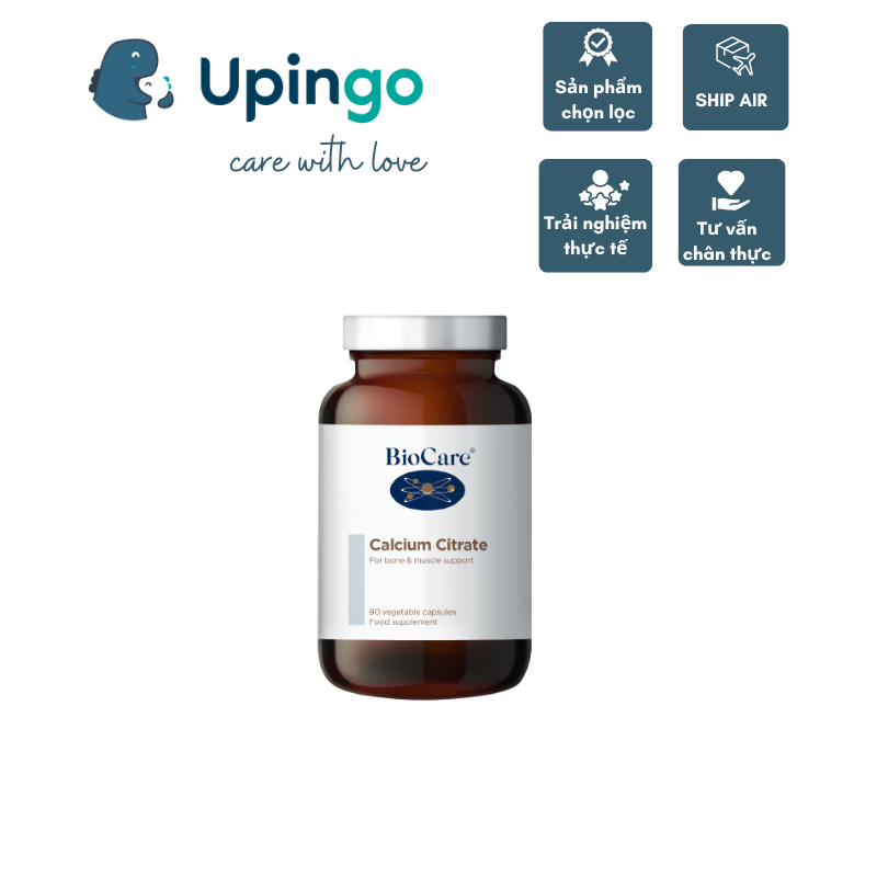 Canxi Citrate Biocare mẫu mới - 90 viên