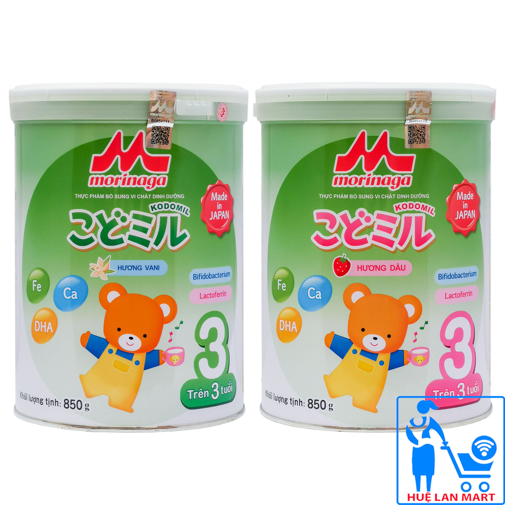 Sữa bột morinaga kodomil 3 - hộp 850g