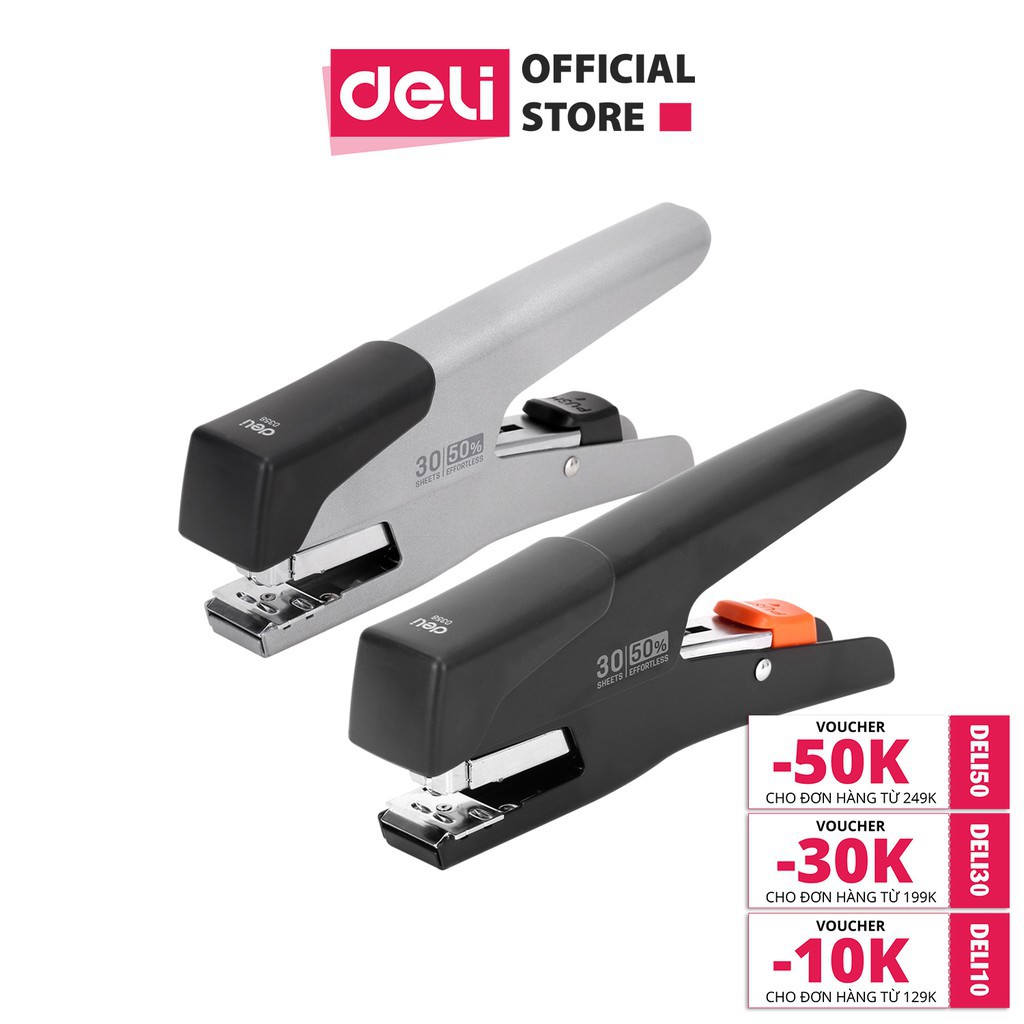 Dập ghim trợ lực - 30 tờ deli e0358