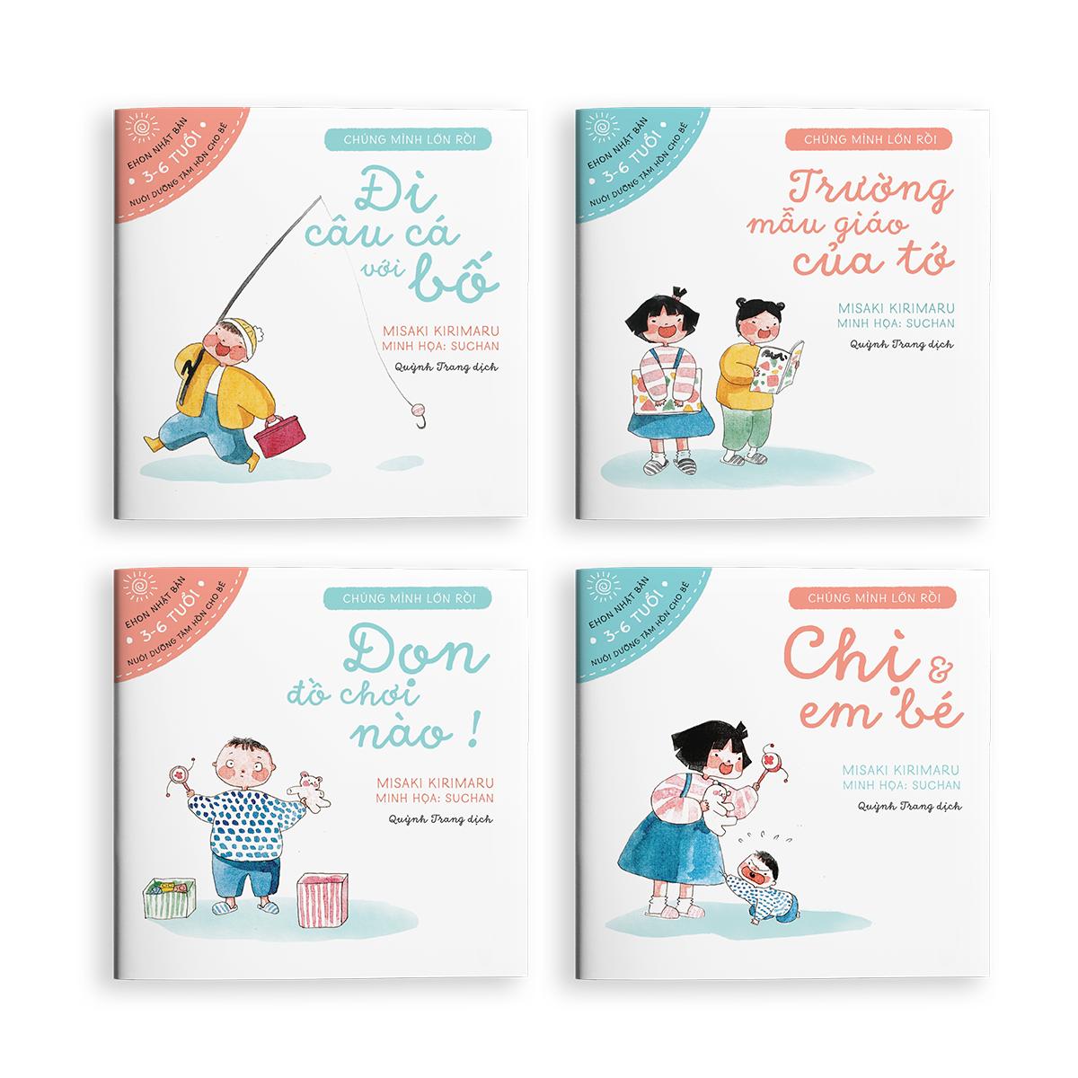 Sách - Chúng mình lớn rồi - Ehon dành cho trẻ từ 3-6 tuổi