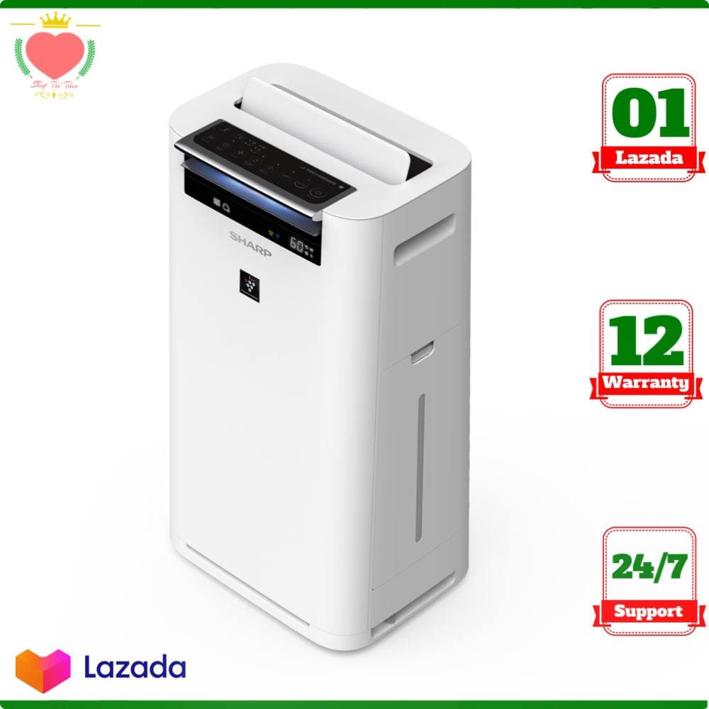 [Trả góp 0%]KC-G40EV-W | Máy lọc không khí và tạo ẩm Sharp KC-G40EV-W (28m2) (Hàng chính hãng)