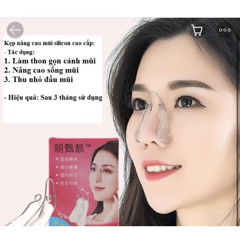  Kẹp nâng mũi định hình mũi silicon 